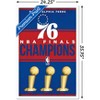 Trends International NBA Philadelphia 76ers - Champions 23 Framed Wall Poster Prints - 3 of 4