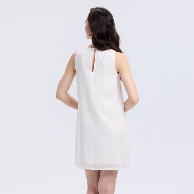 Женские платья A New Day Women's Jacquard Mini Shift Dress - A New Day™ Light Blue XS — фото 2