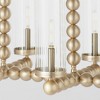 Quorum Lighting Lee Boulevard 6 - Light Chandelier in  Aged Brass - 4 of 4