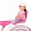 Our Generation Carry Me Doll Bike Seat Carrier & Pink Helmet Accessory Set for 18'' Dolls - 2 of 3