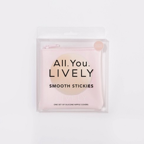 All.you.lively Women's Adhesive Strapless Backless Smooth Stickies -  Toasted Almond One Size : Target