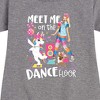 JoJo Siwa Meet Me On The Dance Floor Graphic Short Sleeve Fleece Dress - Heather Grey - 3T - 2 of 3