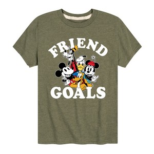 Girls' - Disney - Friend Goals Short Sleeve Graphic T-Shirt - 1 of 4