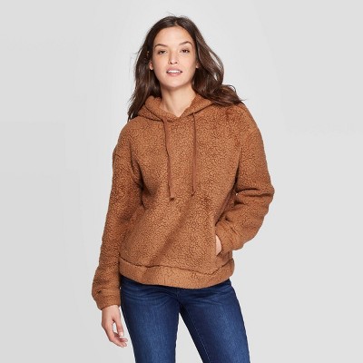 plus size sherpa pullover