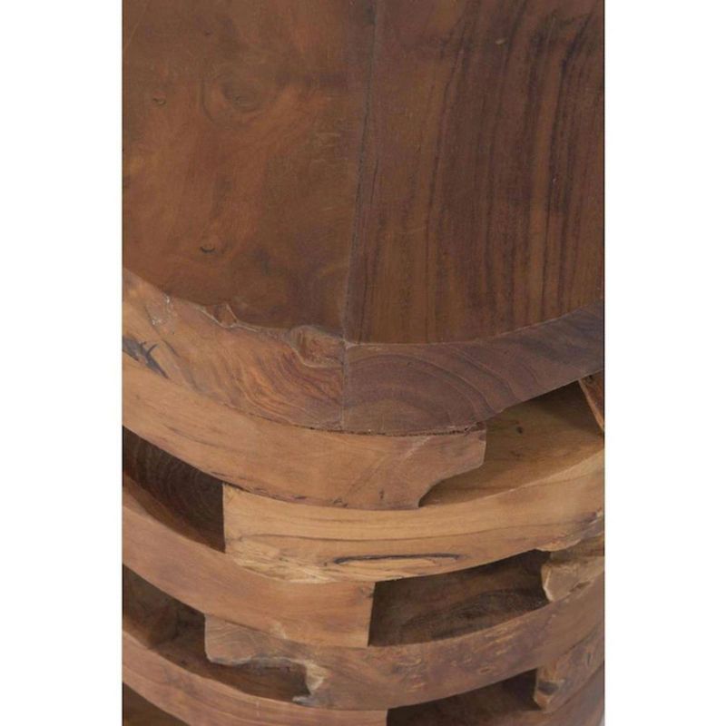 Lorena Accent Table Brown - East at Main, 4 of 6
