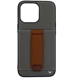Walli Cases Steel Grey Phone Case with Wallet and Finger Strap - 1 of 4