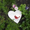 Pavilion Gift Company - Treasure - 11" Heart Garden Stone - Stepping Stones and Pathways - 2 of 4