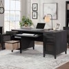 Sauder Tiffin Line Executive Desk Raven Oak - 3 of 4