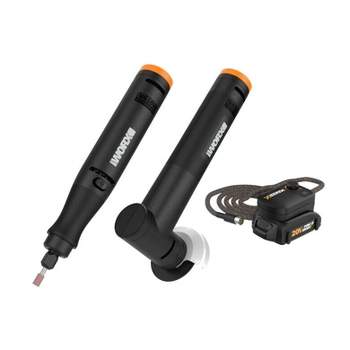 Worx MAKERX WX990L 2pc Crafting Tool Combo Kit - Rotary Tool + Angle Grinder
