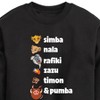 Boys' - Disney - Main Characters Graphic Long Sleeve Fleece Sweatshirt - 2 of 4