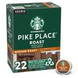 Starbucks Medium Roast K-Cup Coffee Pods Pike Place Roast for Keurig Brewers