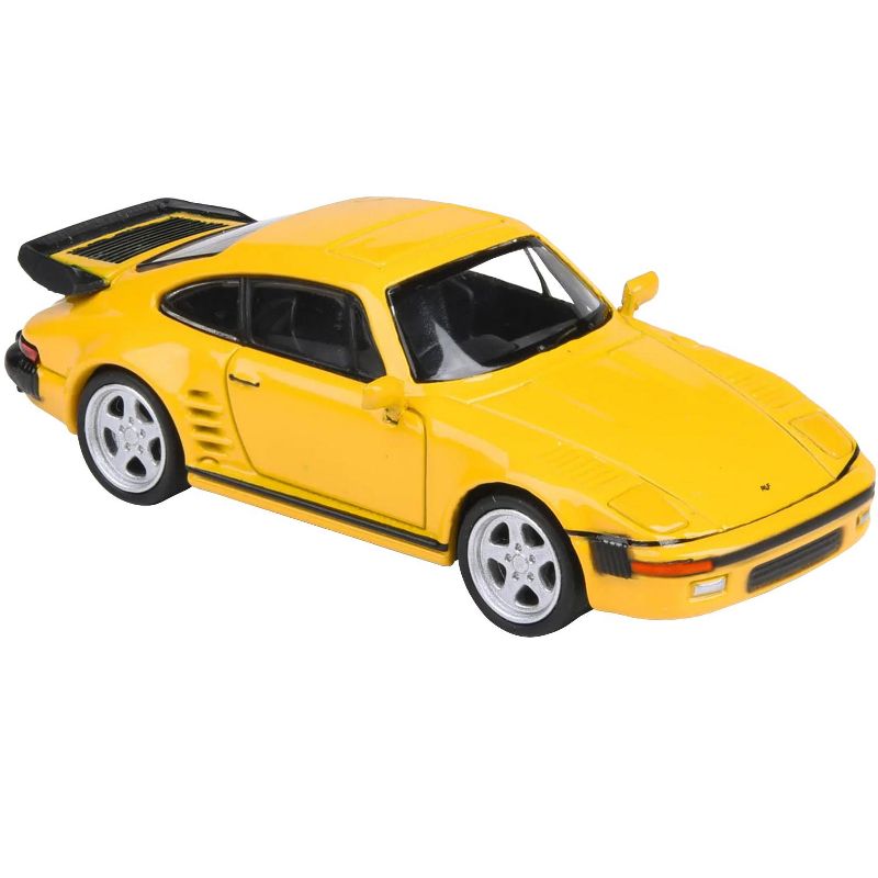 1986 RUF BTR Blossom Yellow 1/64 Diecast Model Car by Paragon Models, 3 of 5