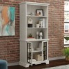 72" Carolina Grove 5 Shelf Library Bookcase with Doors Winter Oak - Sauder: With Metal Hardware - 3 of 4