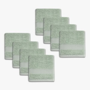 BAGOKIE 8-Piece Washcloth Set - 1 of 3