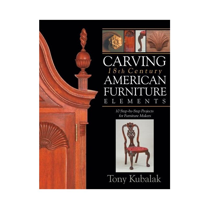 Carving 18th Century American Furniture Elements - by  Tony Kubalak (Paperback), 1 of 2