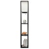 Floor Lamp Etagere Organizer Storage Shelf with 2 USB Charging Ports and Linen Shade - Simple Designs - 3 of 4