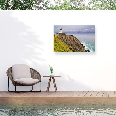 Trademark Fine Art - Beata Czyzowska Young Byron Bay Lighthouse Matted Framed Art