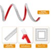 Unique Bargains Self-Adhesive PVC Mirror Wall Molding and Trim Tape - 3 of 4