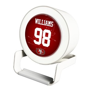 NFL San Francisco 49ers Players Game Tactic Night Light Charger and Bluetooth Speaker - 1 of 3