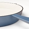 12 Enamel Skillet Blue - Figmint™