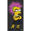 Men's The Simpsons Punk Lisa Pull Over Hoodie - 2 of 4