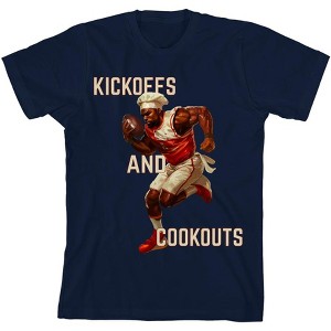 Go Sports! But Where's the Food? Youth Crew Neck Short Sleeve Tee - 1 of 2