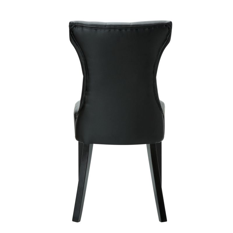 Silhouette Dining Vinyl Side Chair Black - Modway, 6 of 8