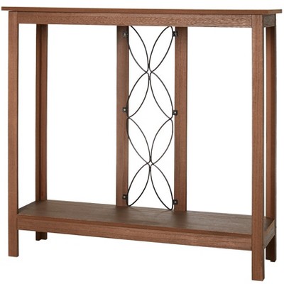The Lakeside Collection 2-Tier Arch Wall Shelf - Console Table