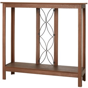 The Lakeside Collection 2-Tier Arch Wall Shelf - Console Table - 1 of 2