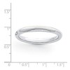 Black Bow Jewelry 3mm to 8mm Platinum Light Weight Polished Domed Comfort Fit Band - 4 of 4