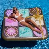 Swimline 80" Inflatable Square Box of Chocolates 1-Person Swimming Pool Raft Float - Brown/Purple - 3 of 3