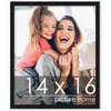 PosterPalooza | 14x16 Wood Frame with UV Acrylic, 6 Finishes: Black, White, Bronze, Silver, Wood, Mahogany - 2 of 4