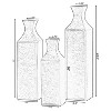 Uniquewise Decorative Antique Style Metal Bottle Shape Gold Floor Vase for Entryway, Living Room or Dining Room, Centerpiece, Elegant Statement Piece - 4 of 4