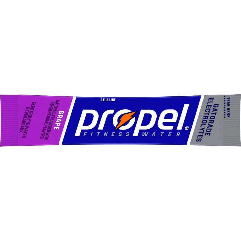Propel Grape Sports Drink Mix - 10ct/.88oz, 6 of 12