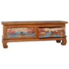 vidaXL TV Cabinet 43.3 inches x13.8 inches x15.7 inches  Reclaimed Teak Wood - 2 of 4