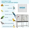 LOVMOR 65" Double Rolling Metal Bird Cage Feeder with Detachable Rolling Stand - 3 of 4