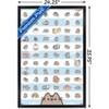 Trends International Pusheen - Grid Framed Wall Poster Prints - 3 of 4