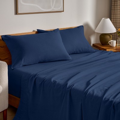 100% Cotton Flannel Sheet Set by Bare Home