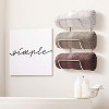 Sorbus wall mounted towel rack for bathroom, spa and more - 4 of 4