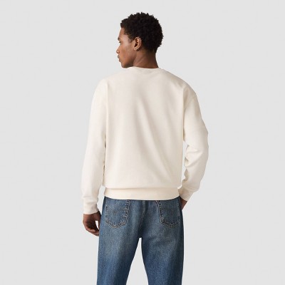 Levis Mens Relaxed Fit Graphic Crewneck Sweatshirt 3990₽