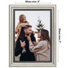 Americanflat Vintage Picture Frame with Beaded Accents with Shatter Resistant Glass and Easel Stand - 2 of 4