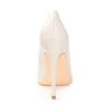 Journee Collection Womens Hadli Tru Comfort Foam Pointed Toe High Stiletto Pumps Ivory 9.5 - 3 of 4