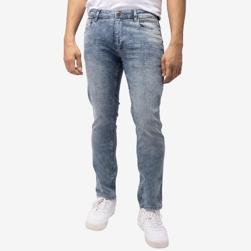 Men's Slim Straight Fit Jeans - Goodfellow & Co™ Black Denim 34x32 : Target