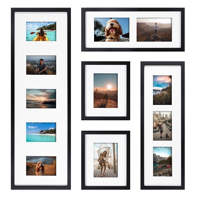 15 Set of Picture Frames Picture Frames Set Picture Frame Collage Gallery  Wall Frame Set Photo Frames for Tabletop and Home Decor (Quantity : 15