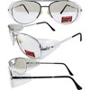 Global Vision Eyewear Aviator Z87 Safety Motorcycle Glasses with Clear Lenses - 4 of 4