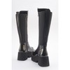 Solo Black Patent Platform Boot (Women) | Prologue Shoes - 4 of 4