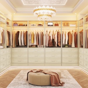Aheaplus Freestanding 24" Closet System with 3 Wood Drawers - 1 of 4