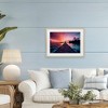 Stupell Industries Island Sunset Over Docks Framed Print Under Glass, Brown, 23" x 17" - 3 of 4