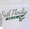 NCAA South Florida Bulls Women's White Mesh Yoke T-Shirt - 3 of 3