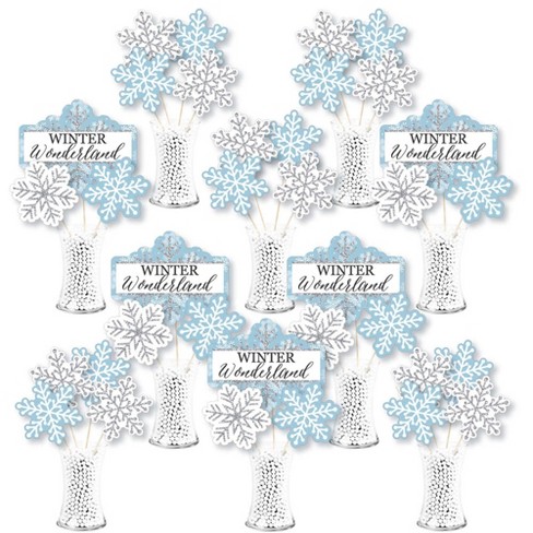 Snowflake Confetti Rose Gold Glitter Snowflake Confetti -   Winter  birthday parties, Frozen theme party, Winter wonderland party